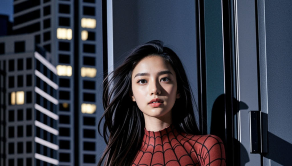 AsianAIModel As Spiderwoman